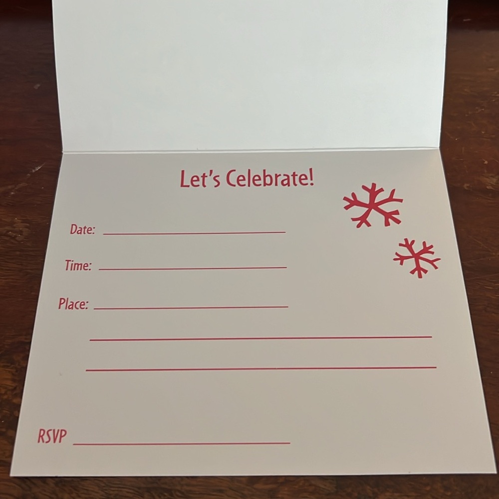 Holiday party invitations - Picture 5 of 5